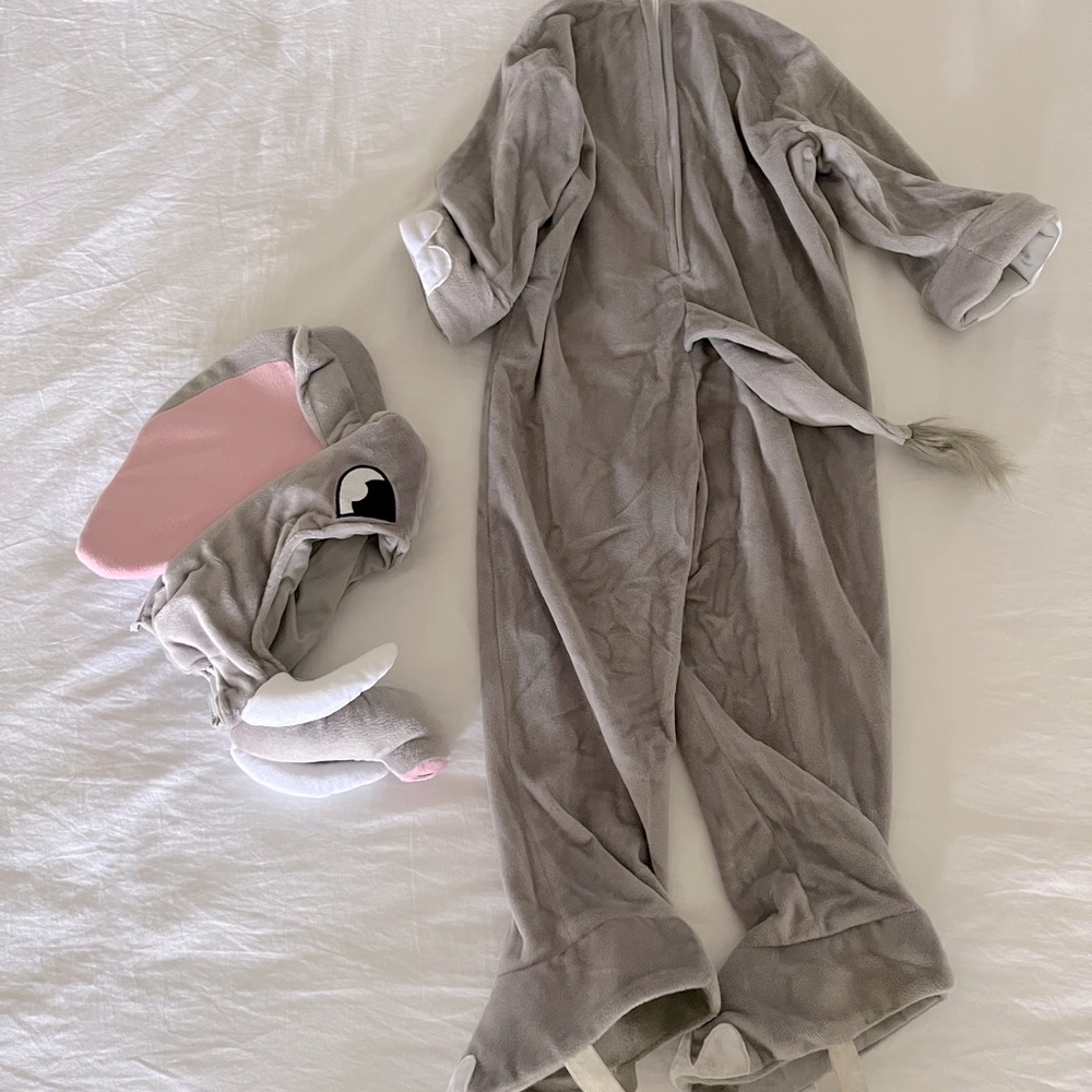 Toddler elephant costume with hat